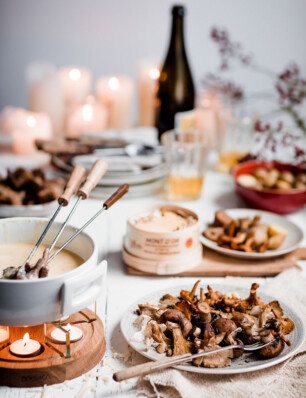 klassieke Zwitserse fondue