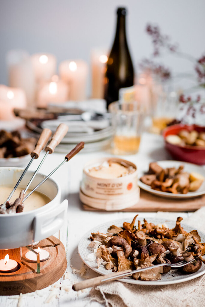 klassieke Zwitserse fondue