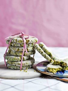 gezonde koekjes amaretti pistache - delicious