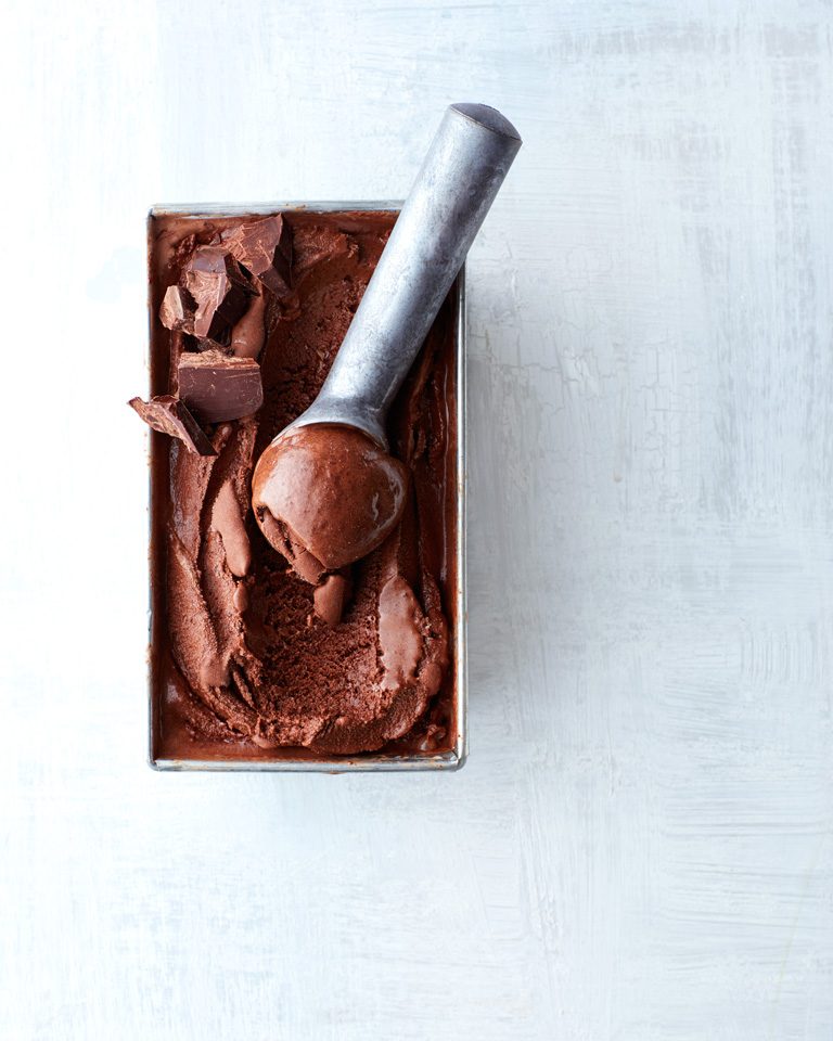 Rekwisieten decaan Tot ziens pure-chocolade-ijs