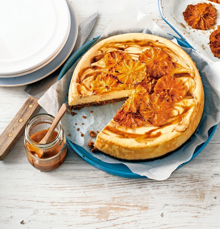 cheesecake-sinaasappel-karamel-deliciousmagazine