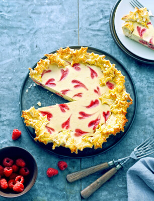 Citroen-frambozencheesecake