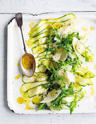 carpaccio van courgette