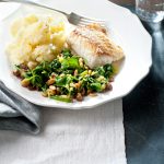 kabeljauw met spinazie