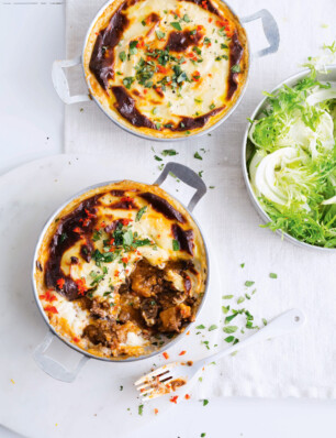 moussaka met pompoen