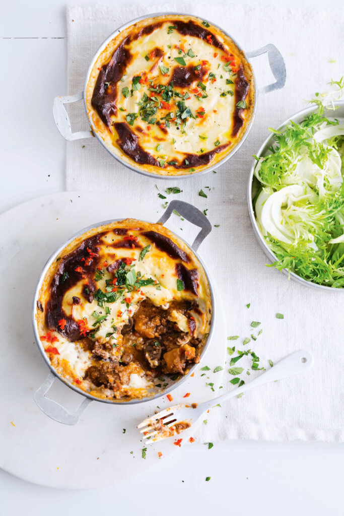 moussaka met pompoen