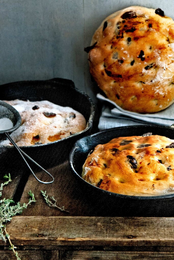 zoete & hartige pan-focaccia