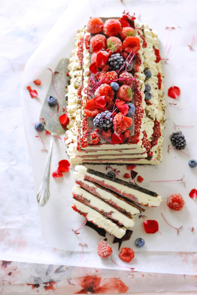 Homemade viennetta met chili