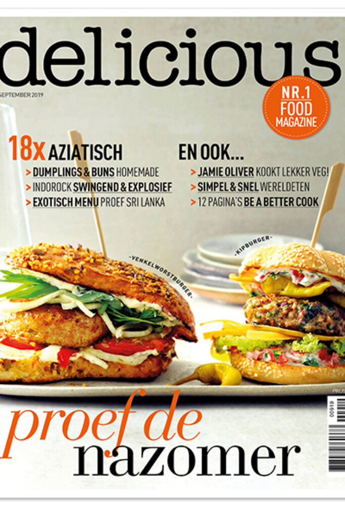 NU in de winkel: delicious. ‘proef de nazomer’