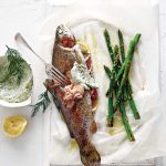 forel met kruidenmayo - delicious