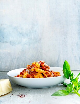 gnocchi met venkelworst & saffraan