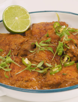 Makkelijke butter chicken