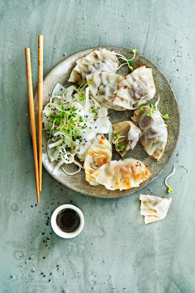 snelle gyoza’s met zoetzure venkel