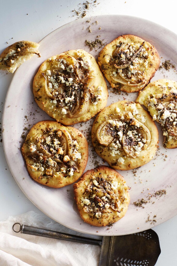 mini pita-pizza’s met za’atar