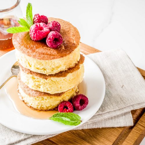 fluffy souffle pancake - delicious