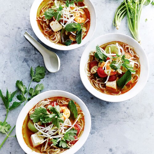 tom yam Thaise noedelsoep