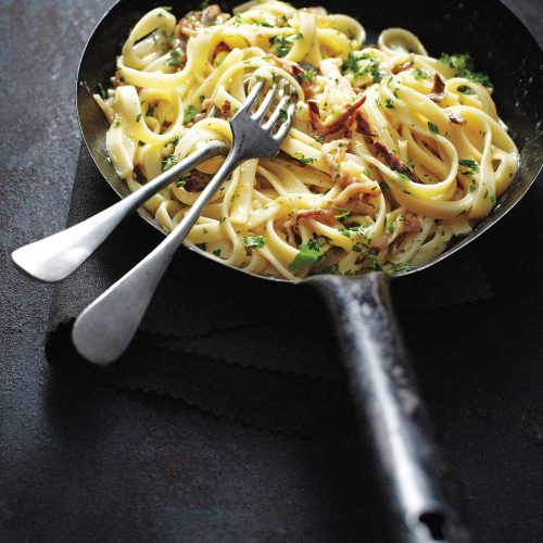 spaghetti carbonara - delicious