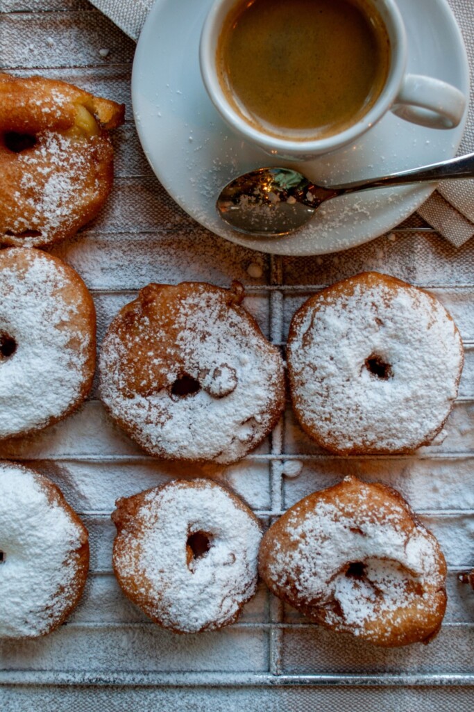 appelbeignets met ijs