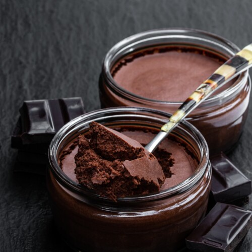 klassieke chocolade mousse