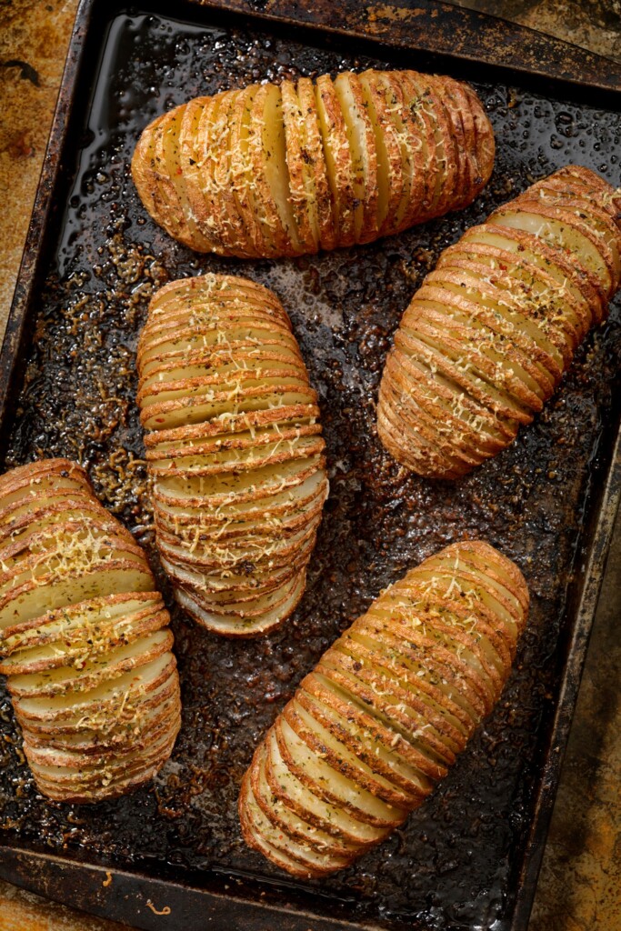 zo maak je stap voor stap hasselback-aardappels