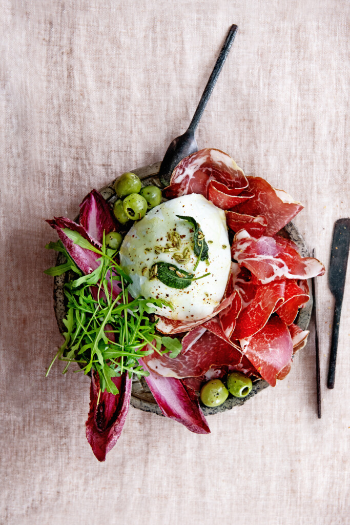 buffelmozzarella met coppa