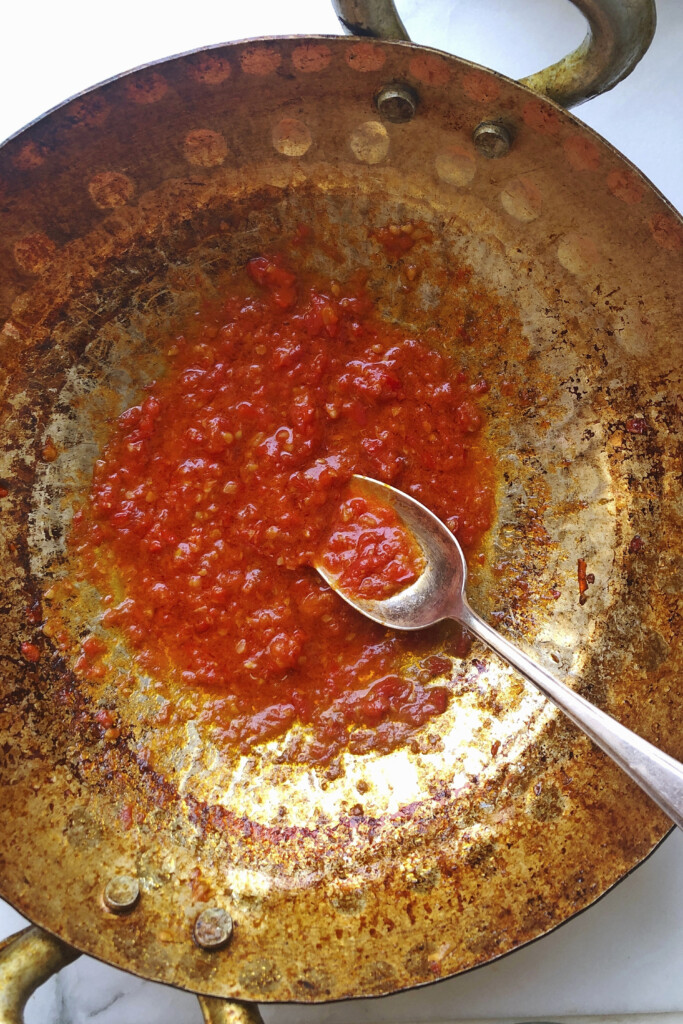 Sambal met tomaat stap voor stap