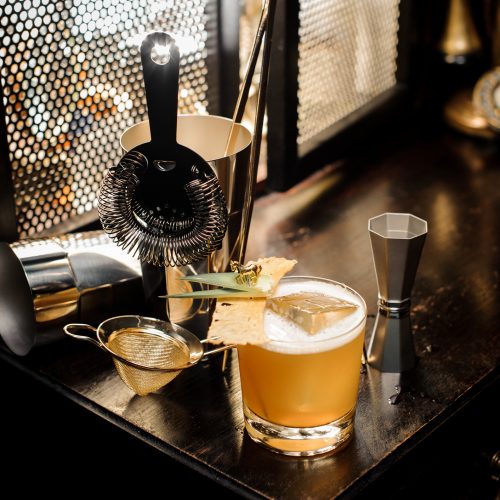 whisky sour cocktail