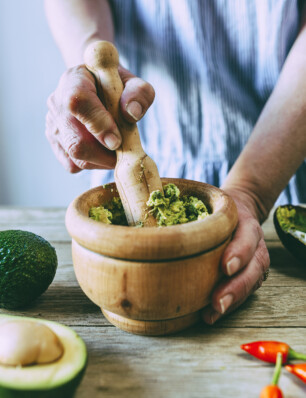 Klassieke Mexicaanse guacamole