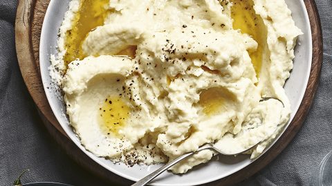 aardappelpuree opwarmen aardappel-pastinaakpuree met zure room