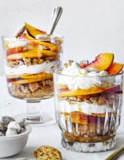 nagerechten met fruit in de hoofdrol