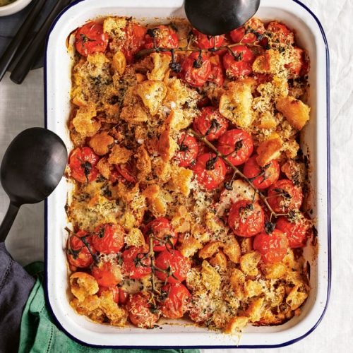 ovenschotel recepten tomatengratin