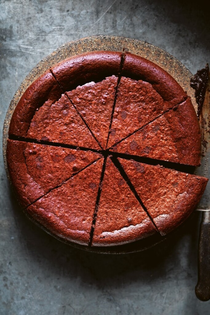 6 chocoladecakes waar je een tweede stuk van wil