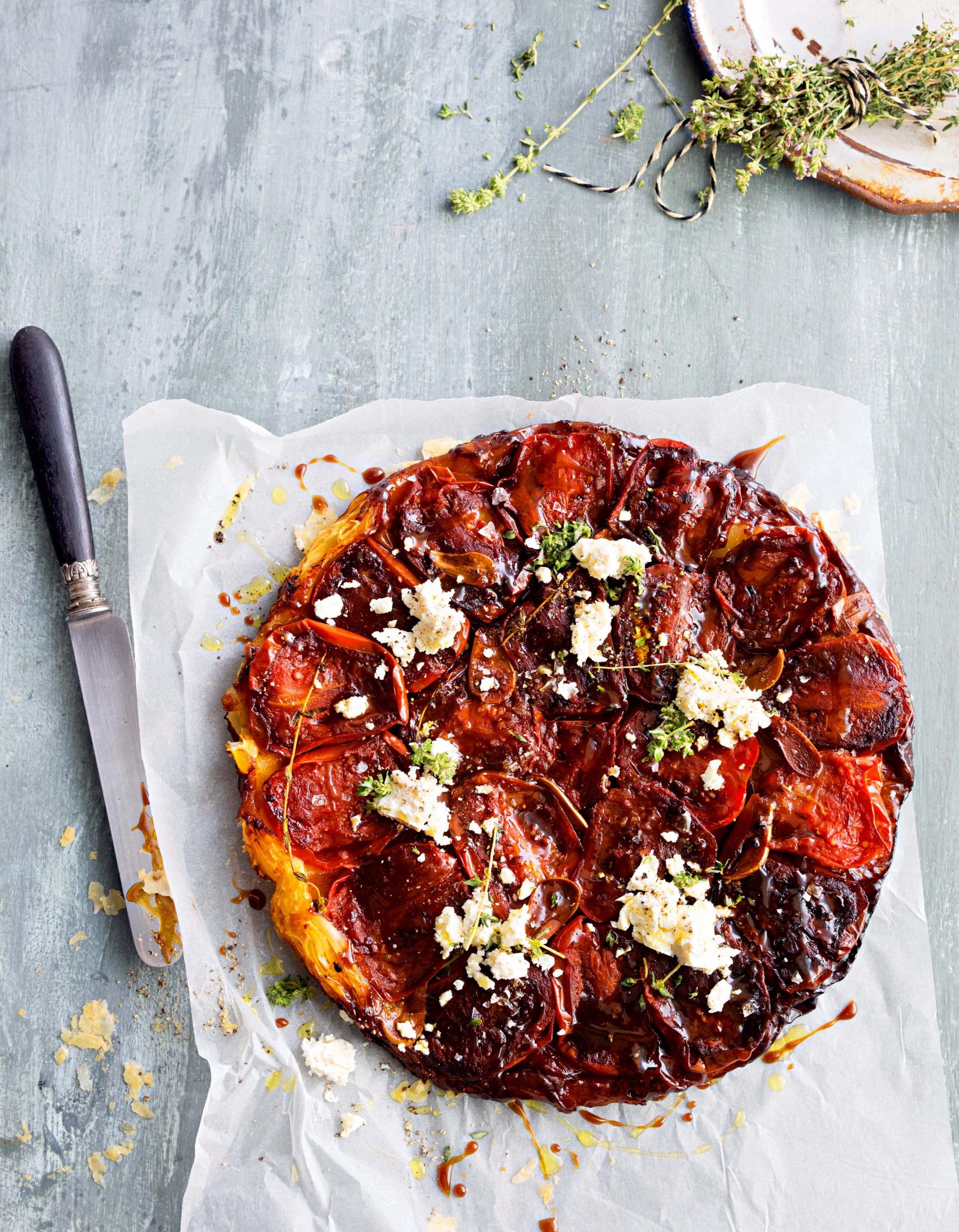 tomaten tarte tatin | delicious.magazine tomaten tarte tatin | delicious.magazine