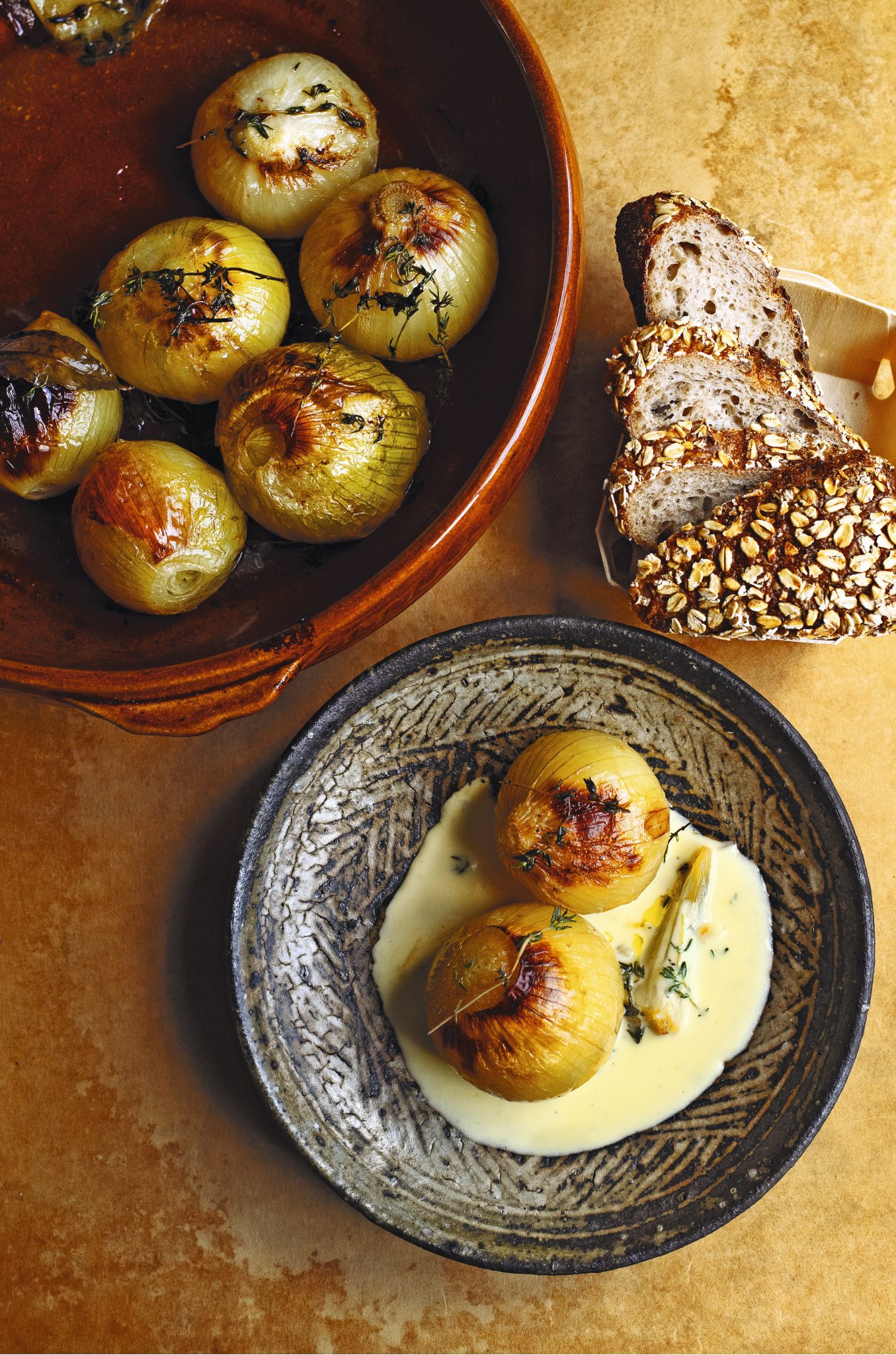 uien uit de oven met taleggio van Nigel Slater delicious.magazine