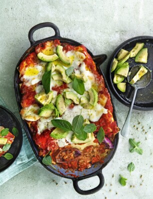 supereasy lasagne met frisse avocado