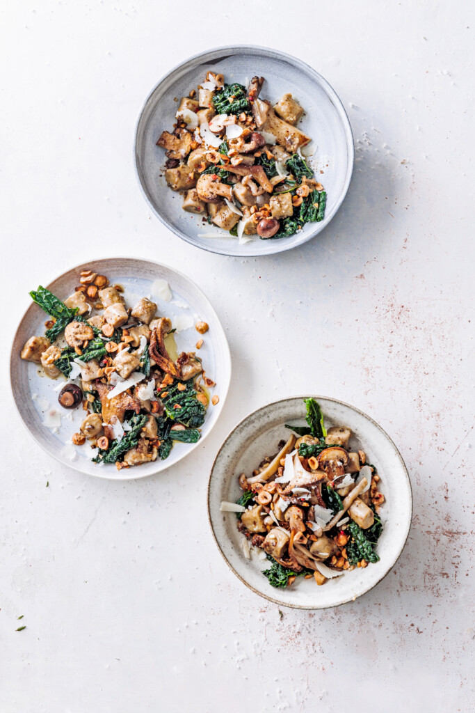 gnocchi van boekweit met cavolo nero