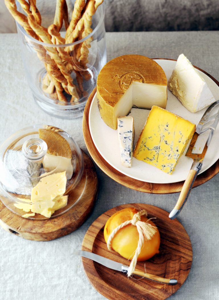 kaasplank maken blauwe kaas