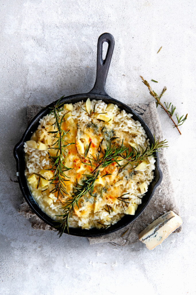 risotto uit de oven met pastinaak