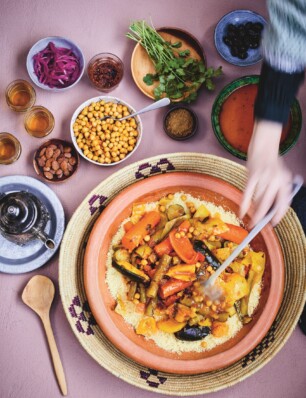 couscous met 7 groenten uit het nieuwe kookboek Shoukran