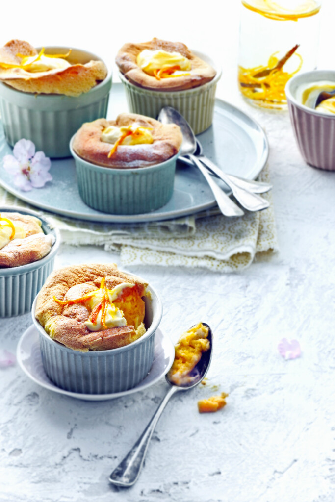 soufflé met advocaat en sinaasappel