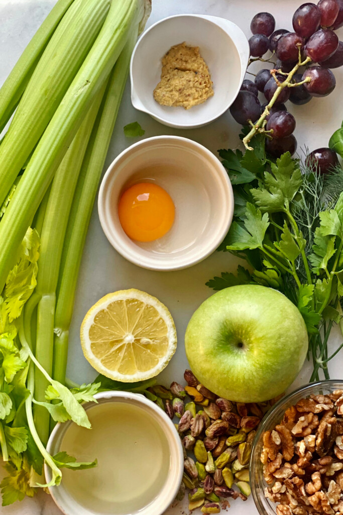 waldorfsalade: zo maak je het stap voor stap