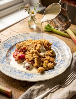 de perfecte rabarbercrumble