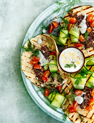 7x wraps met gehakt voor een easy weeknight dinner