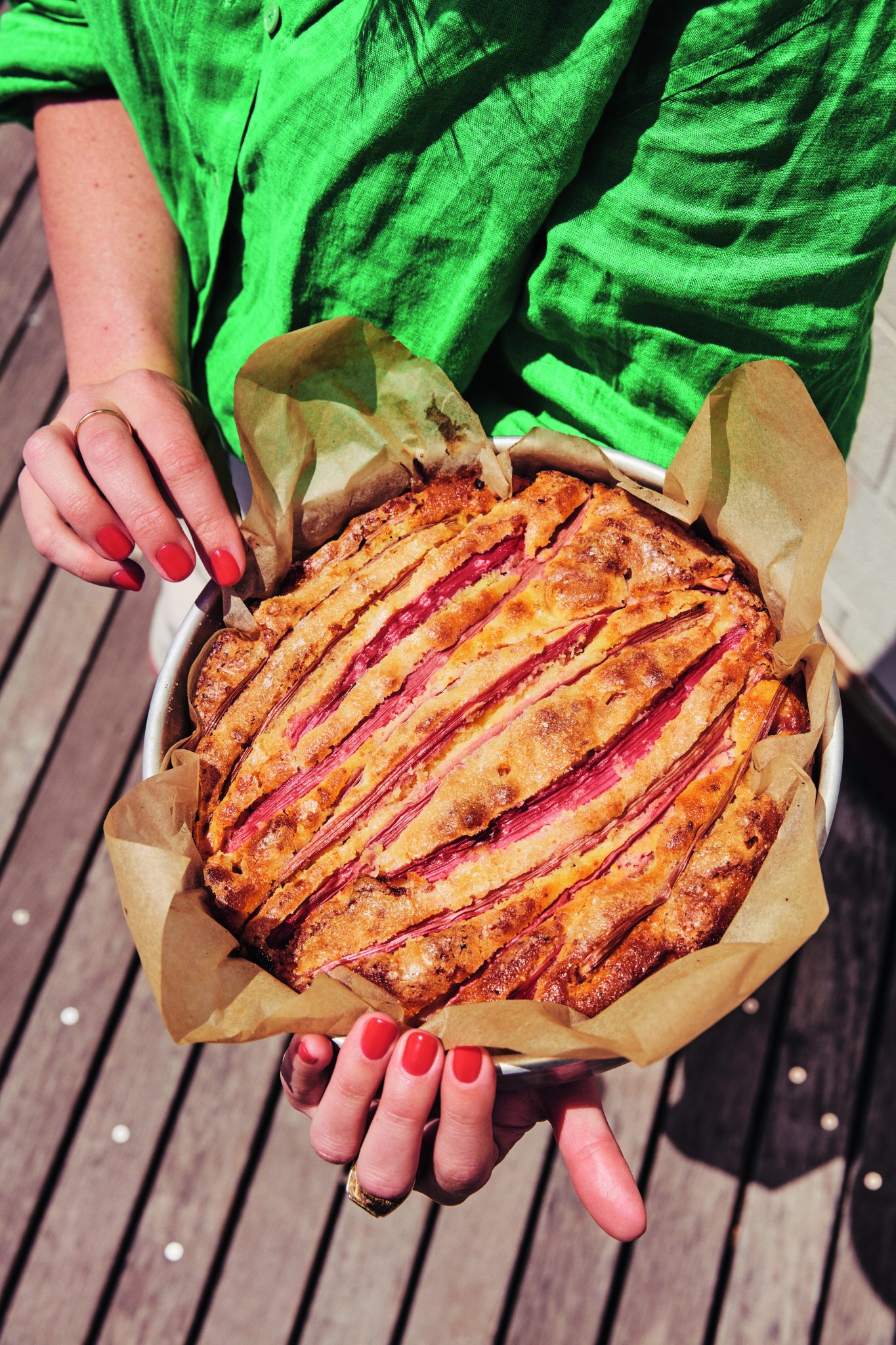 Alison Romans cottage cheesecake met abrikozen uit één kom delicious