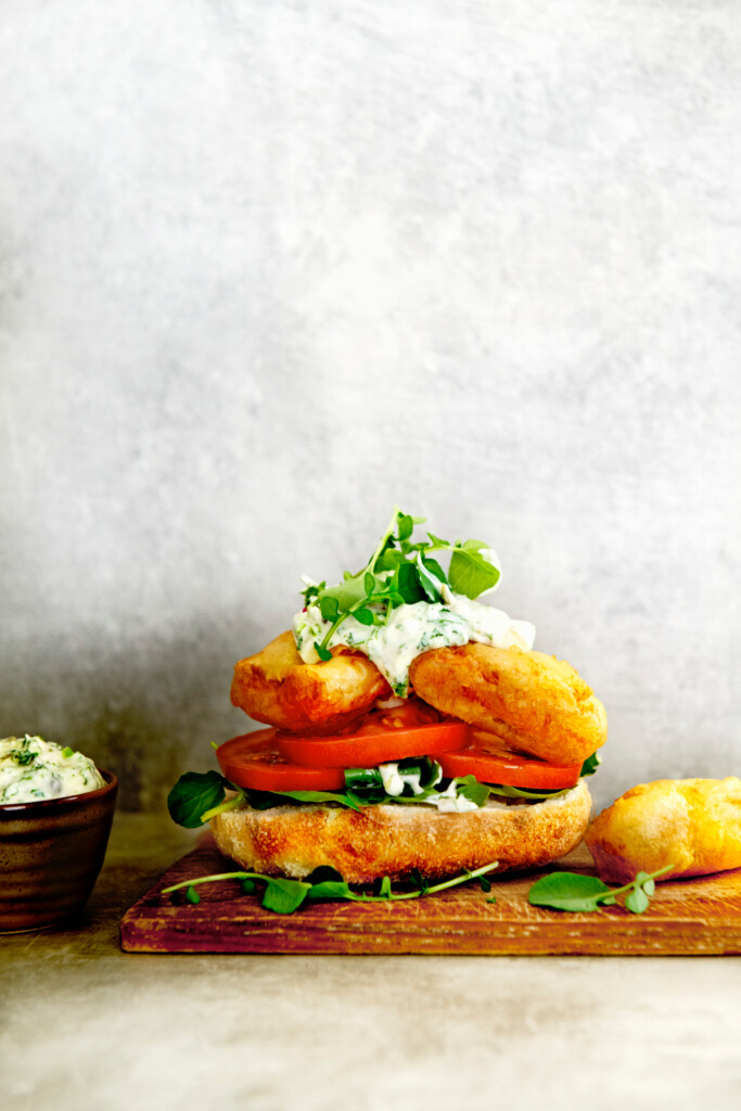 broodje kibbeling met remoulade