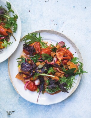 panzanella met raapstelen