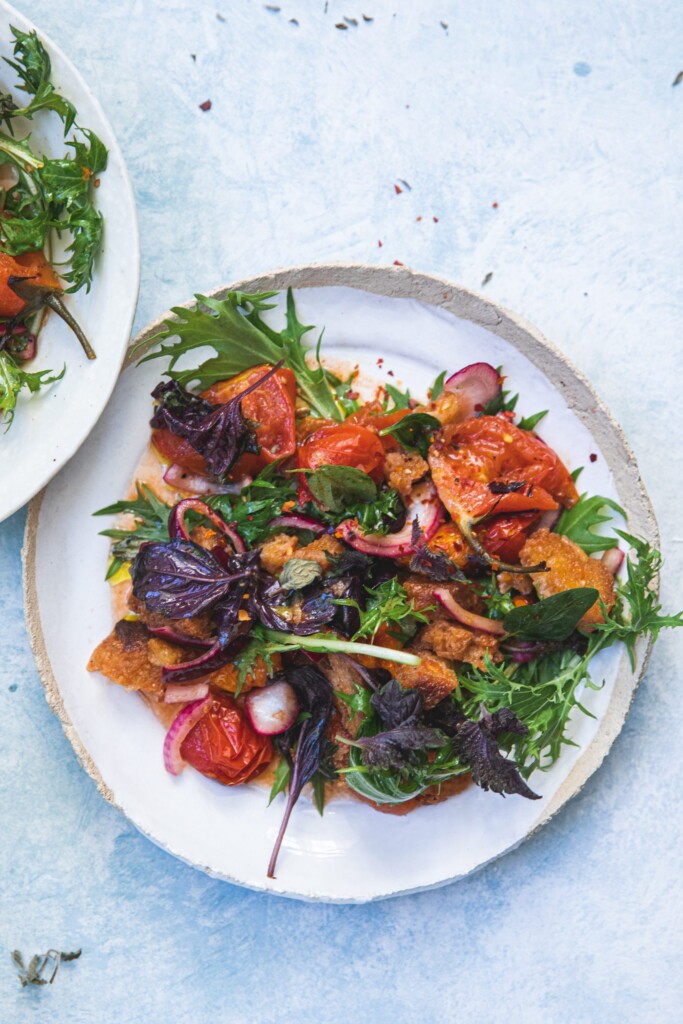 panzanella met raapstelen