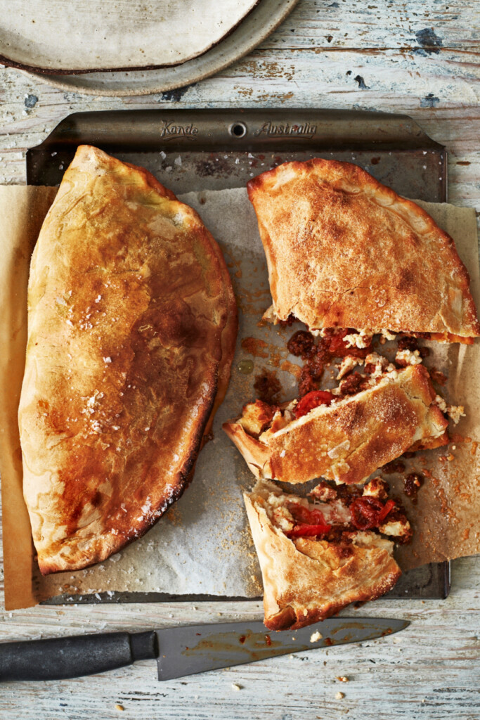 calzone met ricotta & ‘nduja