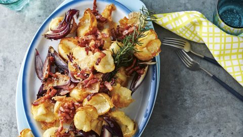 gebakken aardappels met rozemarijn