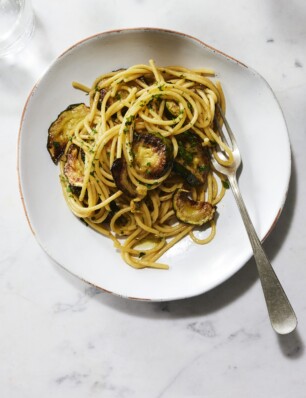 spaghetti met courgette (spaghetti alla Nerano)